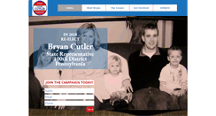 Desktop Screenshot of electbryancutler.com